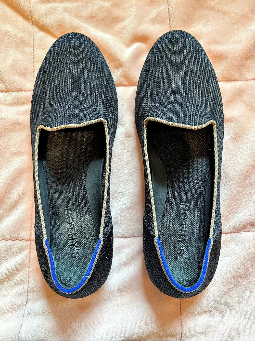Rothy's The Lounge Loafer in Black Women’s Size US 7